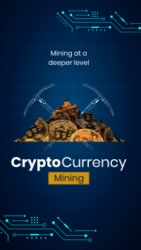 Crypto Mining Instagram story Image Preview