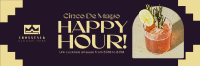 Cinco De Mayo Happy Hour Twitter header (cover) Image Preview