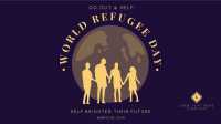 United Refugee Facebook Event Cover Design
