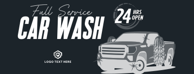 Car Wash Cleaning Service  Facebook cover Image Preview