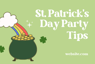 Lucky Pot of Gold Pinterest board cover Image Preview