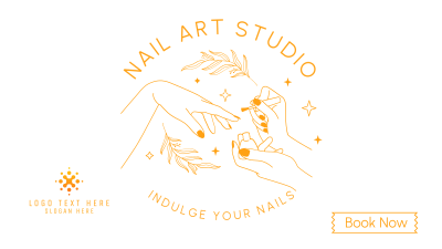 Nail Art Studio Facebook event cover Image Preview