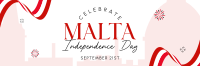 Celebrate Malta Freedom Twitter Header Image Preview