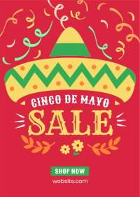 Cinco De Mayo Sale Poster Image Preview