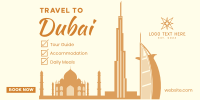 Dubai Travel Package Twitter post Image Preview