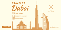 Dubai Travel Package Twitter post Image Preview