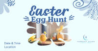 Fun Easter Egg Hunt Facebook Ad Design