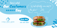 Customer Feedback Food Twitter post Image Preview