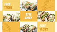 Tacos Giveaway Facebook Event Cover Image Preview