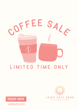 Coffee Sale Poster Image Preview