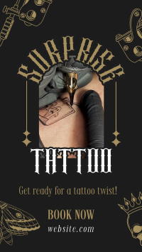 Tattoo Shop Promo Facebook Story Preview