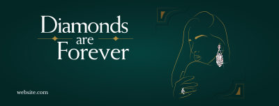 Diamonds are Forever Facebook cover Image Preview