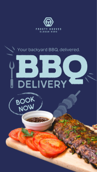 BBQ Delivery TikTok Video Image Preview