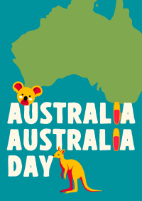 National Australia Day Flyer Image Preview