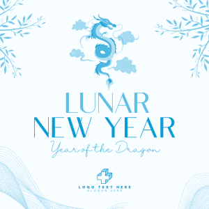 Lunar New Year Instagram post Image Preview