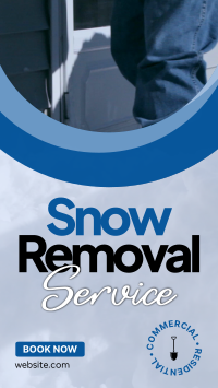 Snow Removal Service TikTok Video Image Preview