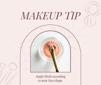 Makeup Beauty Tip Facebook Post Design