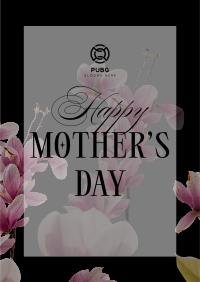 Mother's Day Pink Flowers Flyer Image Preview