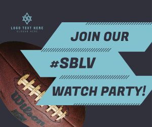 Super Bowl Watch Party Facebook post Image Preview