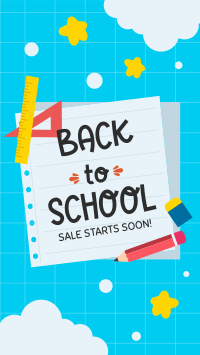 Back To School Greetings Instagram story Image Preview