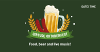 Virtual Oktoberfest Facebook Ad Image Preview