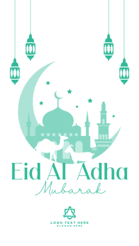 Blessed Eid Al Adha YouTube short Image Preview