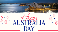 Australia Day Celebration Facebook Event Cover Design