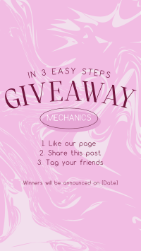 Easy Giveaway Mechanics Instagram reel Image Preview