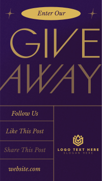 Generic Giveaway Instagram reel Image Preview