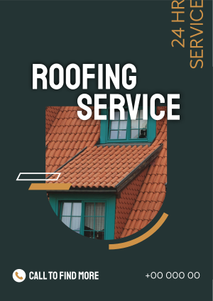 Roofing Service Flyer Image Preview