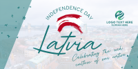 Latvia Independence Day Twitter post Image Preview