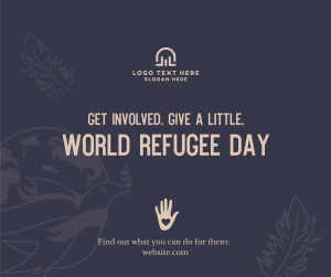 World Refugee Day Dove Facebook post Image Preview