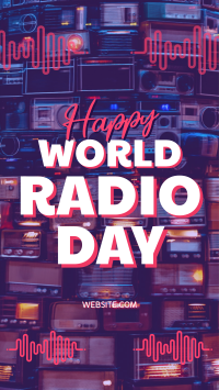 Celebrate World Radio Day Instagram story Image Preview
