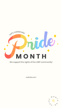 Love Pride Instagram story Image Preview