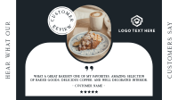 Pastries Customer Review Facebook event cover Image Preview