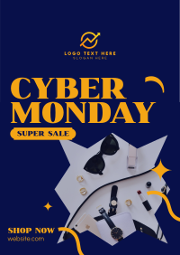 Cyber Super Sale Flyer Design