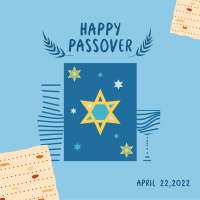 Passover Day Haggadah Instagram post Image Preview