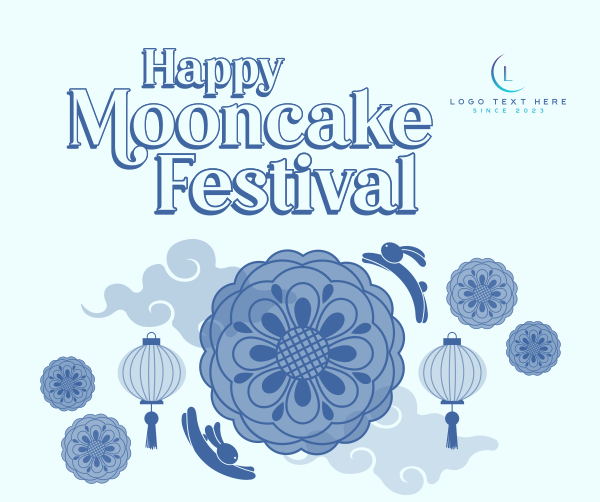 Happy Mooncake Festival Facebook Post Design