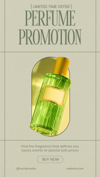 Perfume Promotion Sale TikTok Video Design