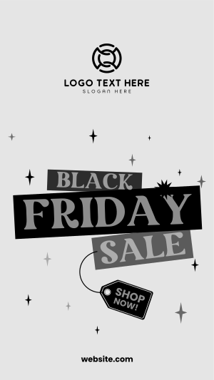 Black Friday Clearance Instagram story Image Preview
