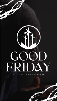 Simple Good Friday Instagram reel Image Preview