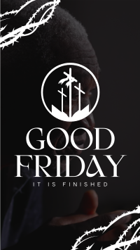 Simple Good Friday Instagram Reel Preview