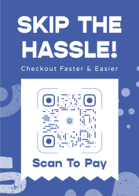 Easy QR Code Payment Poster Image Preview