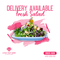 Fresh Salad Instagram Post Design