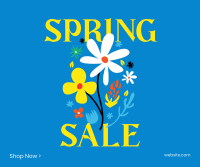 Flower Spring Sale Facebook post Image Preview