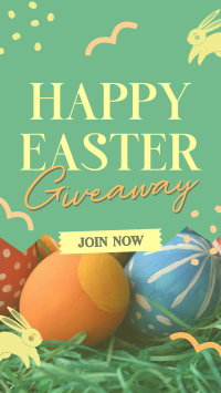 Quirky Easter Giveaways TikTok Video Image Preview