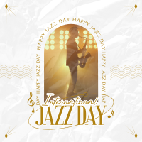 Elegant Jazz Day Instagram post Image Preview