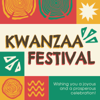 Tribal Kwanzaa Festival Instagram Post Design