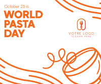 Quirky World Pasta Day Facebook post Image Preview