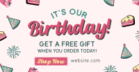 Business Birthday Promo Facebook Ad Design